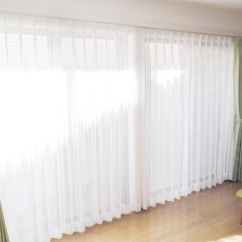 カーテン（レース）の張替